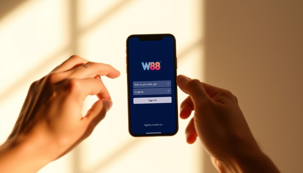 วิธีสมัคร w88 บนมือถือ